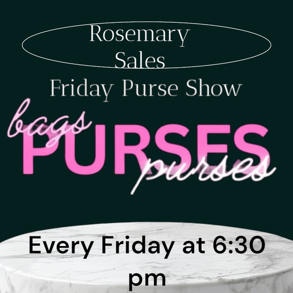 Coach Handbags - Live Show Flyer